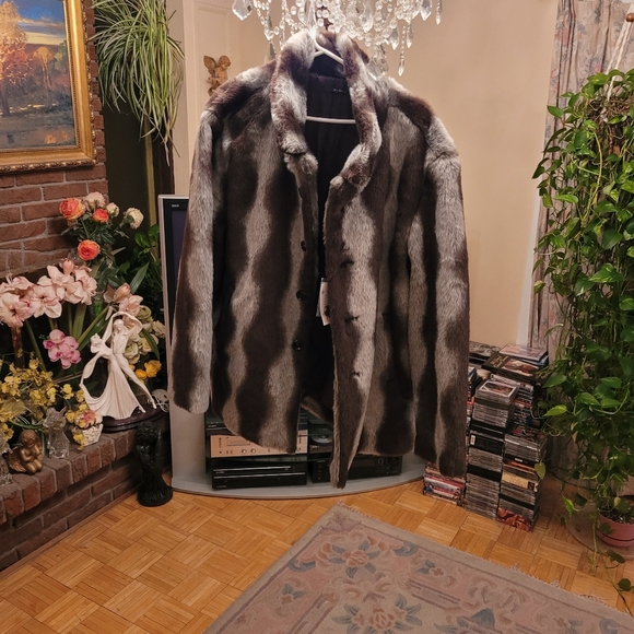 Men feux fur xl jacket (unbranded) - Picture 9 of 9